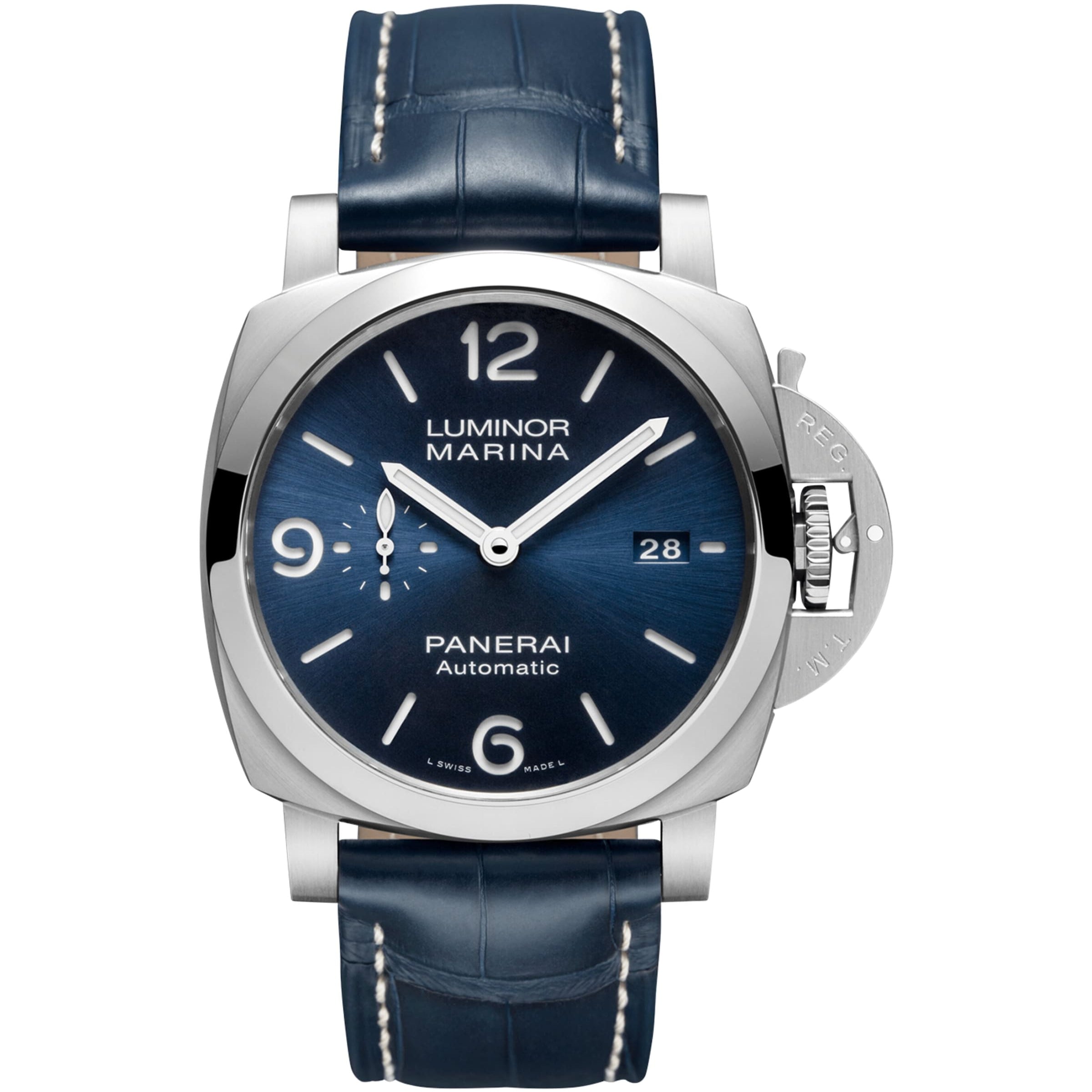 Panerai Stainless Steel Luminor Marina Watch 44mm