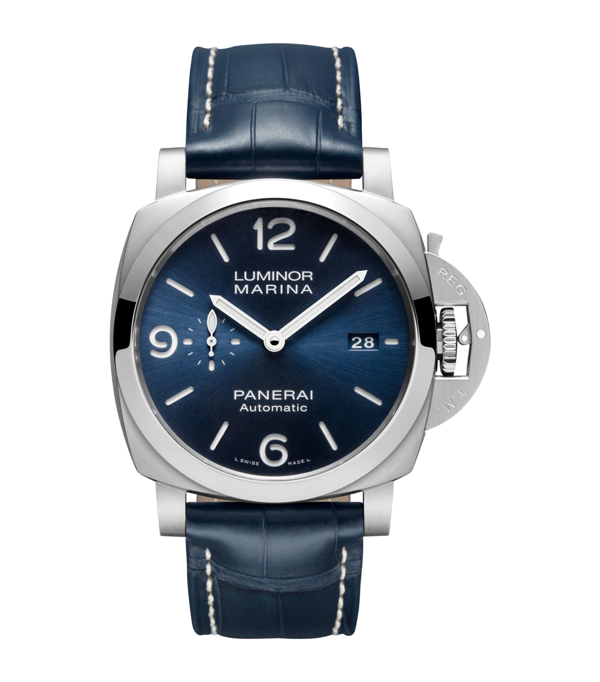 Panerai Stainless Steel Luminor Marina Watch 44mm