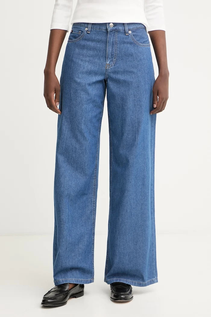 Tommy Hilfiger дънки wide leg дамски
