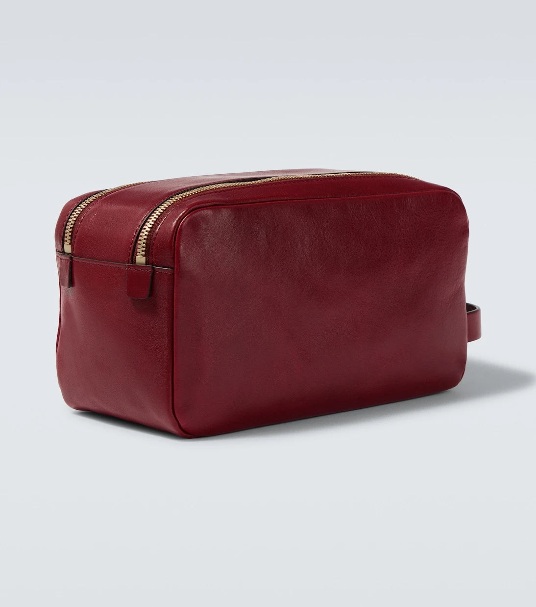 Brunello Cucinelli - Leather toiletry bag