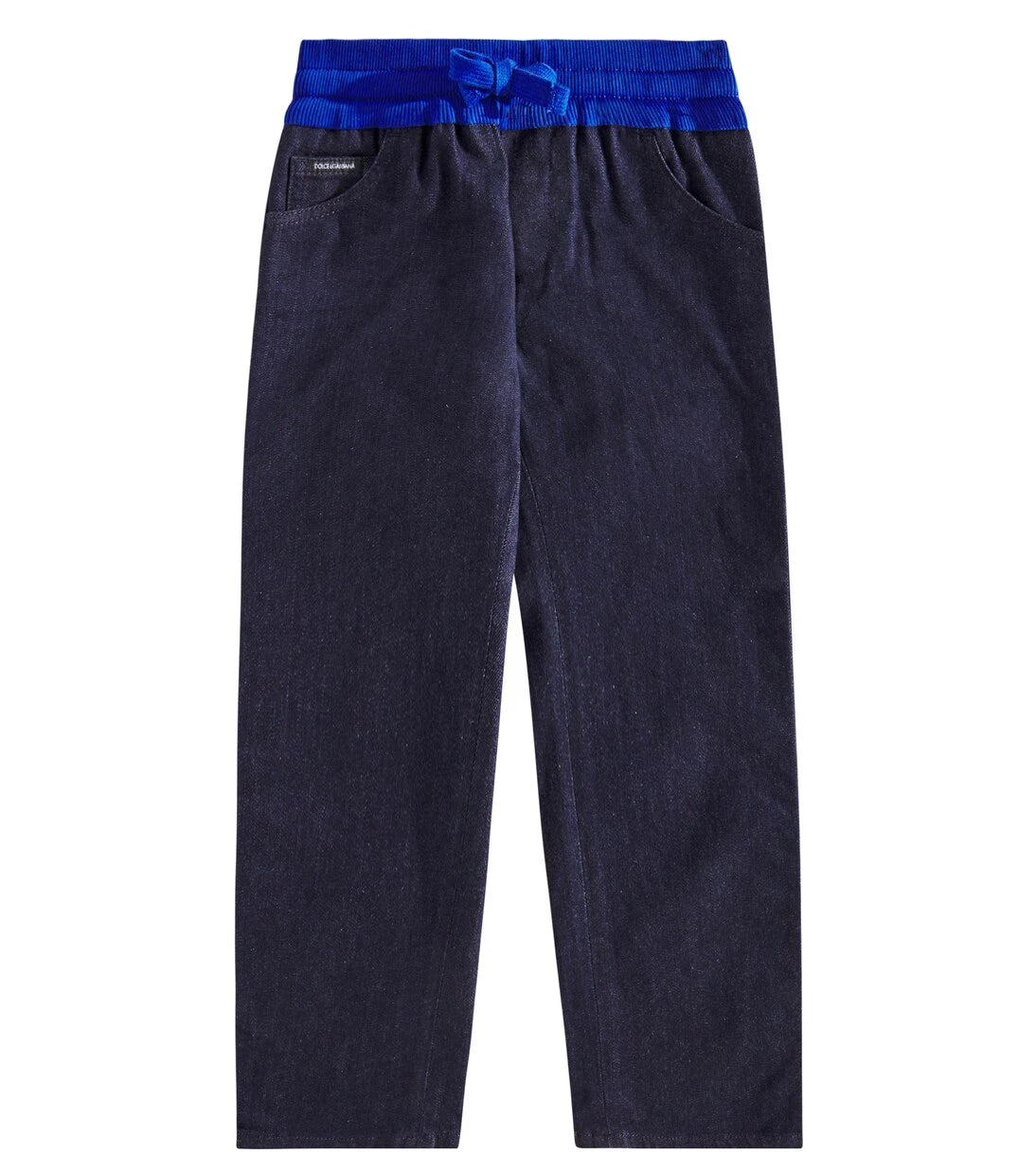 Dolce&Gabbana Kids - Logo denim sweatpants