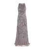 Zuhair Murad Silver Embellished Gown