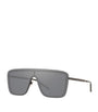 Saint Laurent Black Aviator Sunglasses
