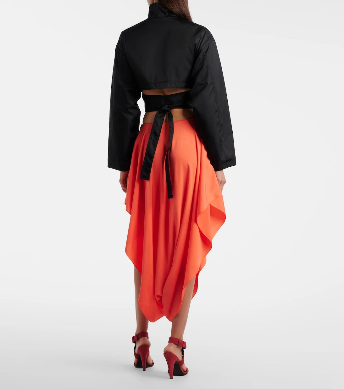 Alaïa - Peek cady midi skirt