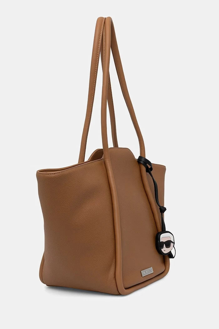 Karl Lagerfeld IKON kadın suni deri tote çanta