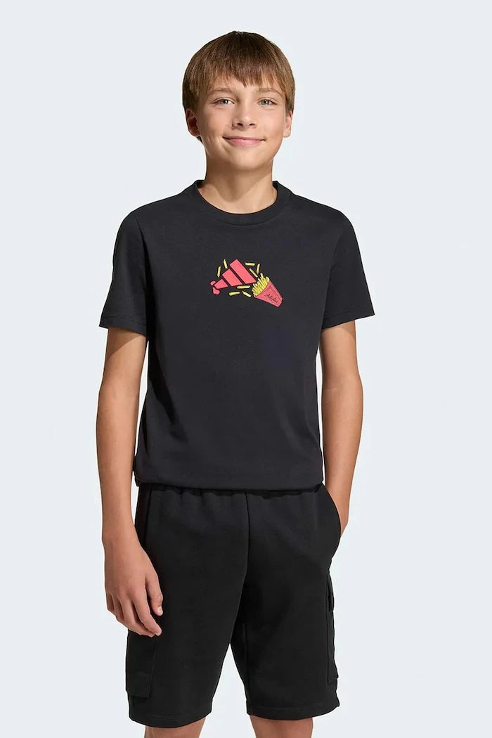 Детска памучна тениска adidas