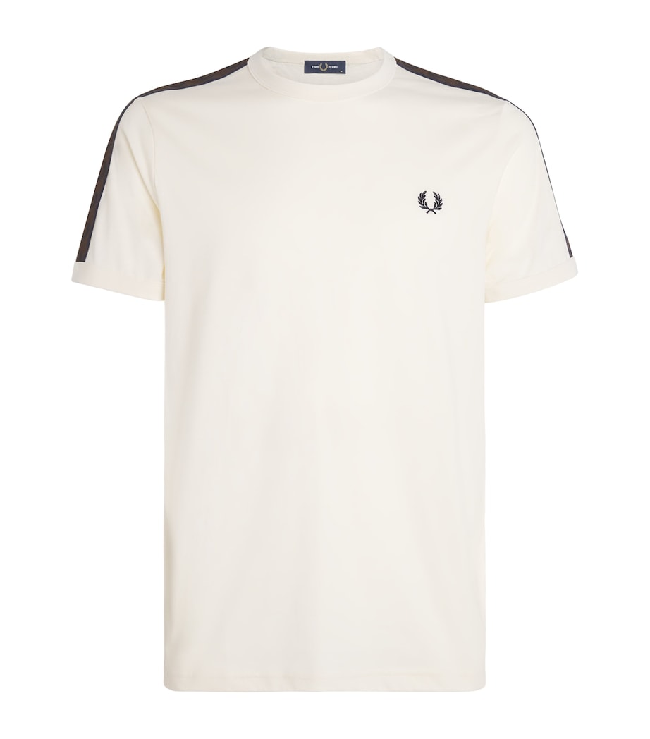 Fred Perry Cotton Contrast-Tape Ringer T-Shirt