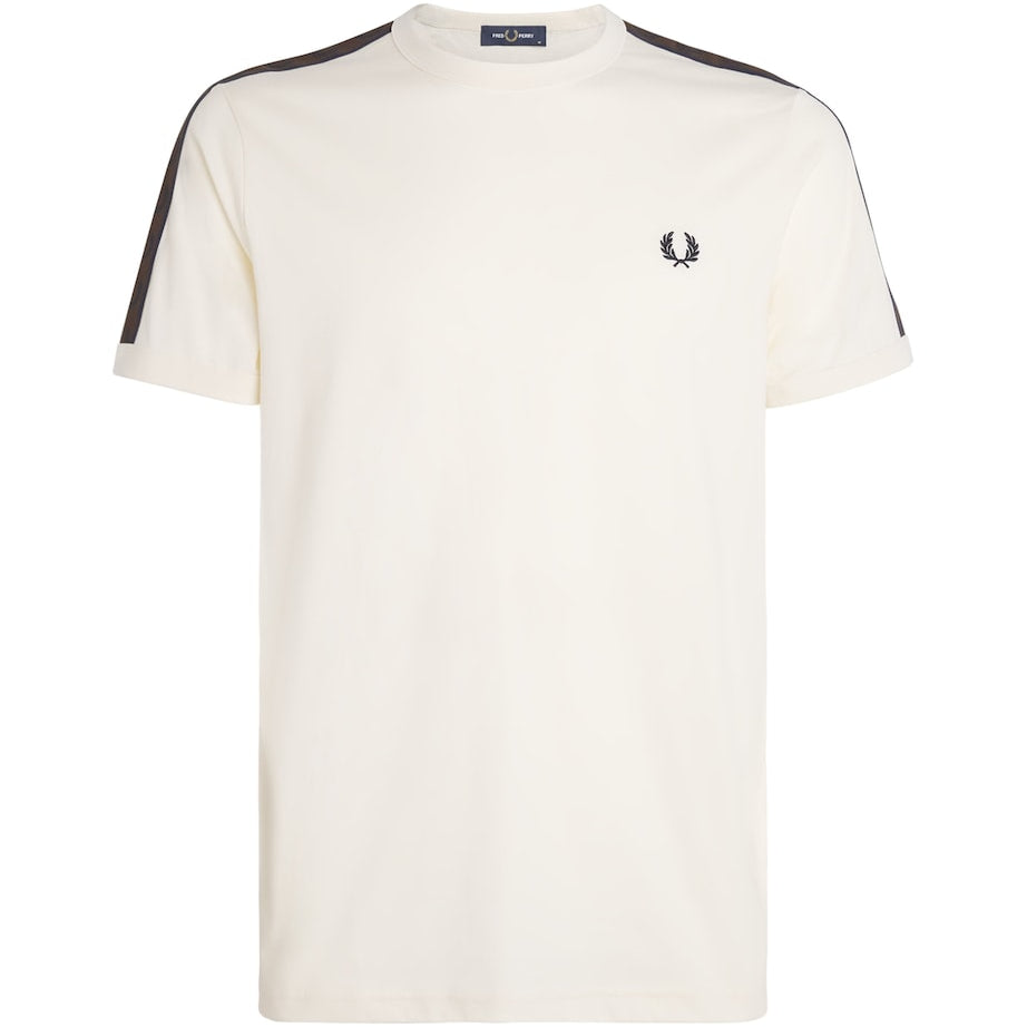 Fred Perry Cotton Contrast-Tape Ringer T-Shirt