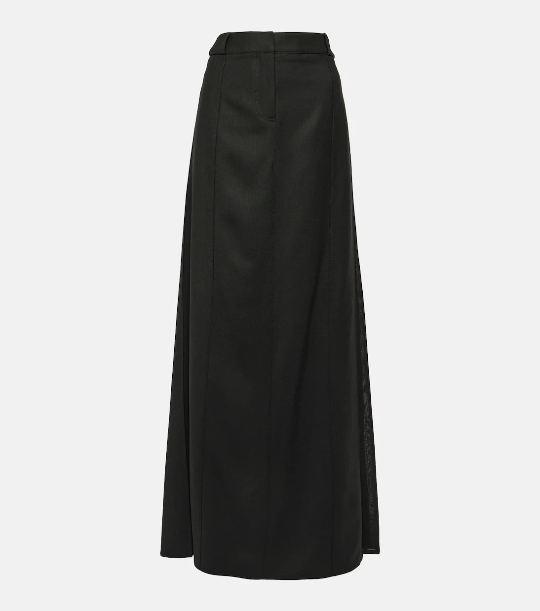 Victoria Beckham - Wool-blend maxi skirt