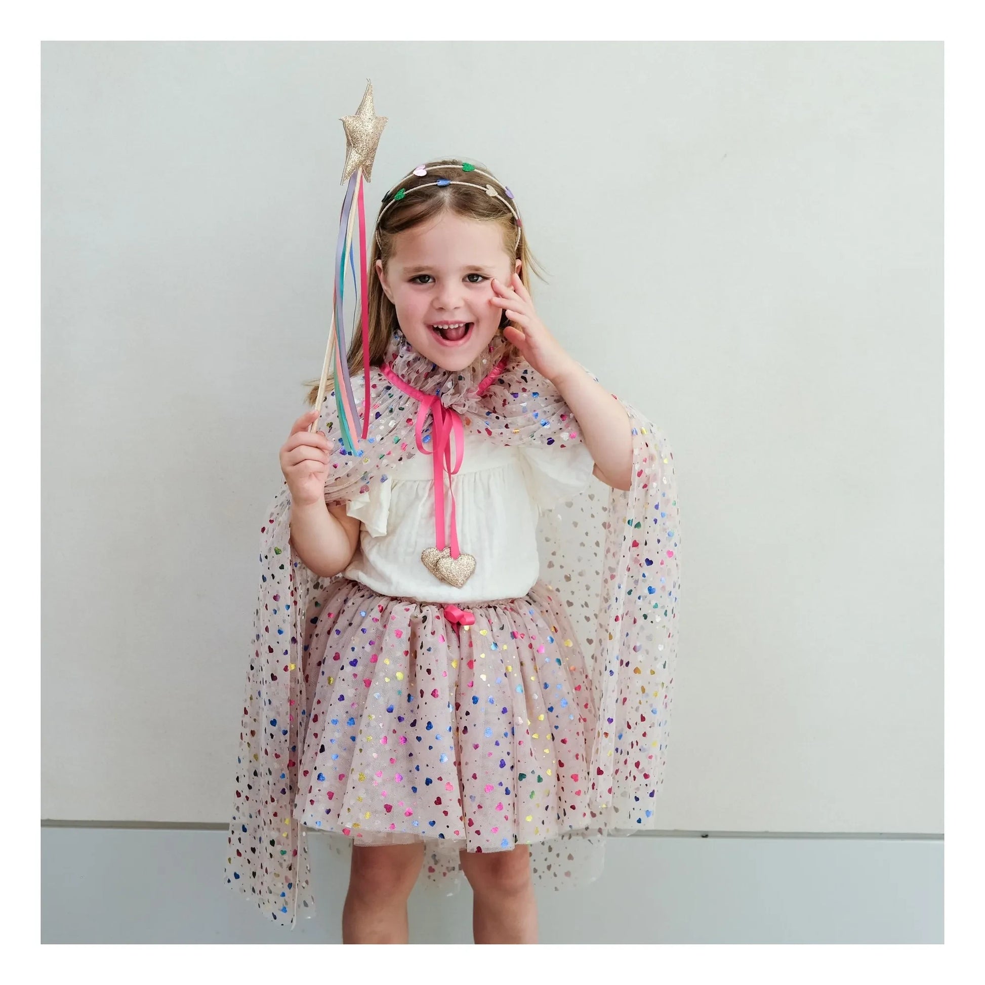 Mimi & Lula - Rainbow Magic Wand | Gold