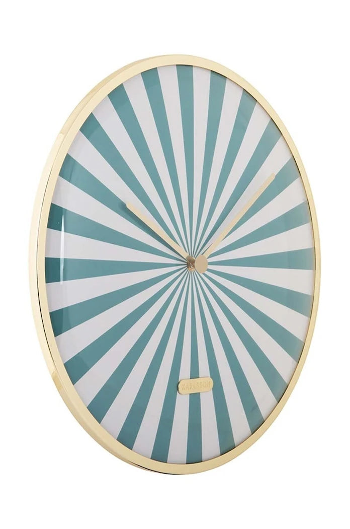 Стенен часовник Karlsson Candy Swirl Dome
