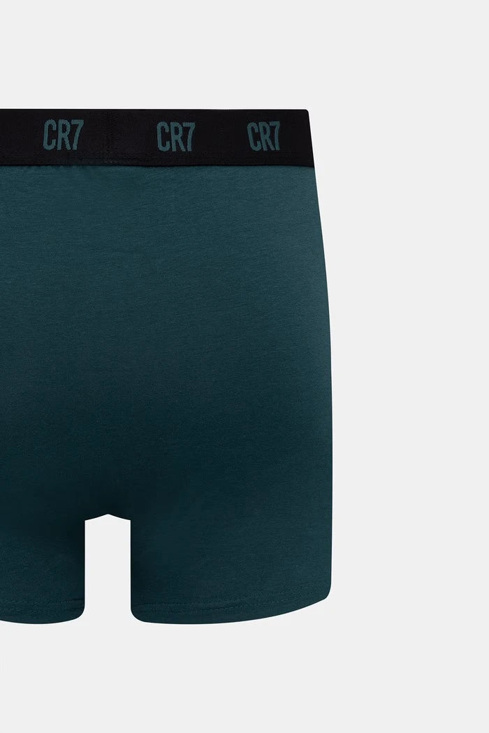 CR7 Cristiano Ronaldo Erkek Pamuk Elastan Dar Kesim Boxer 3'lü