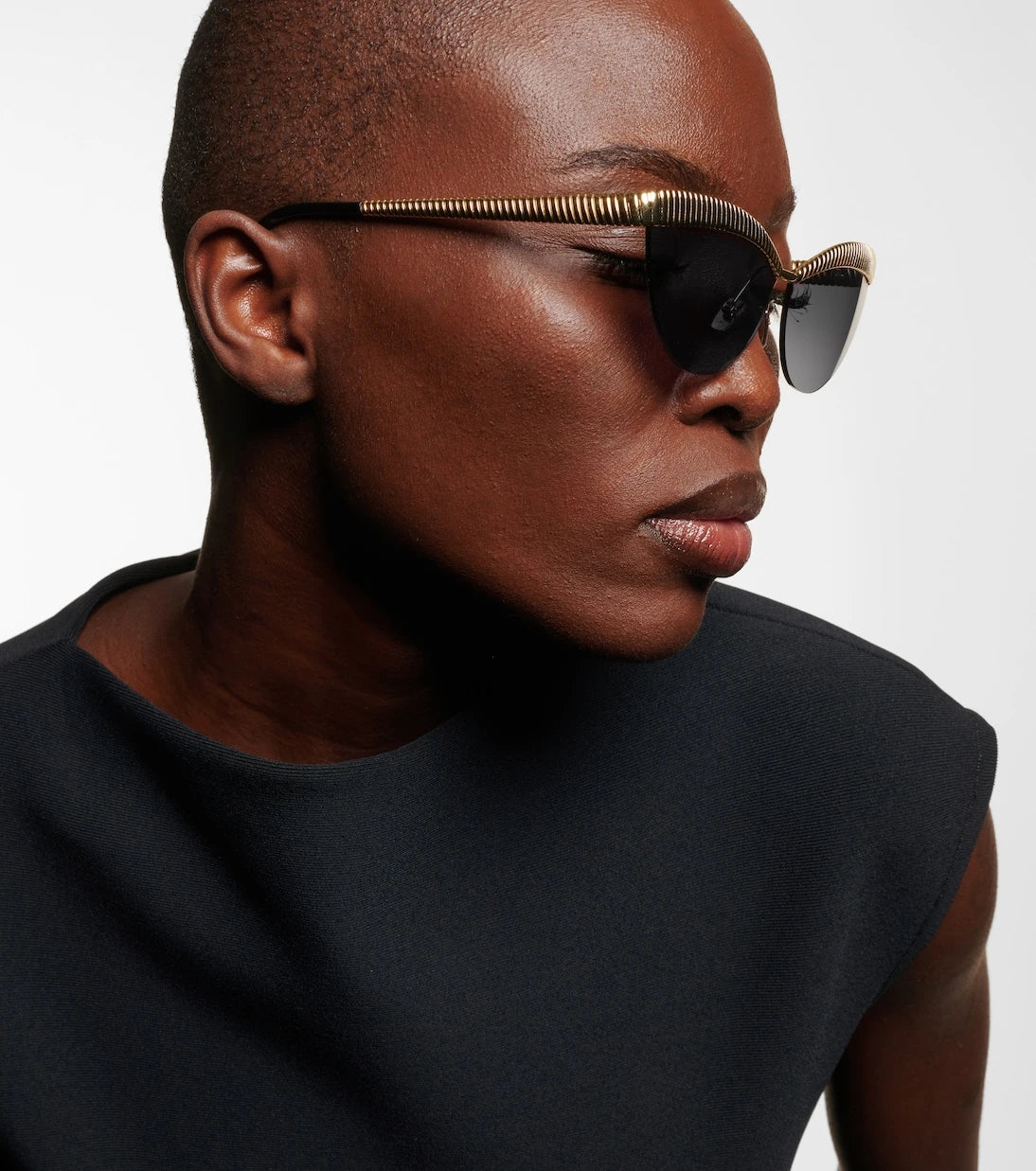 Bvlgari - Tubogas cat-eye sunglasses