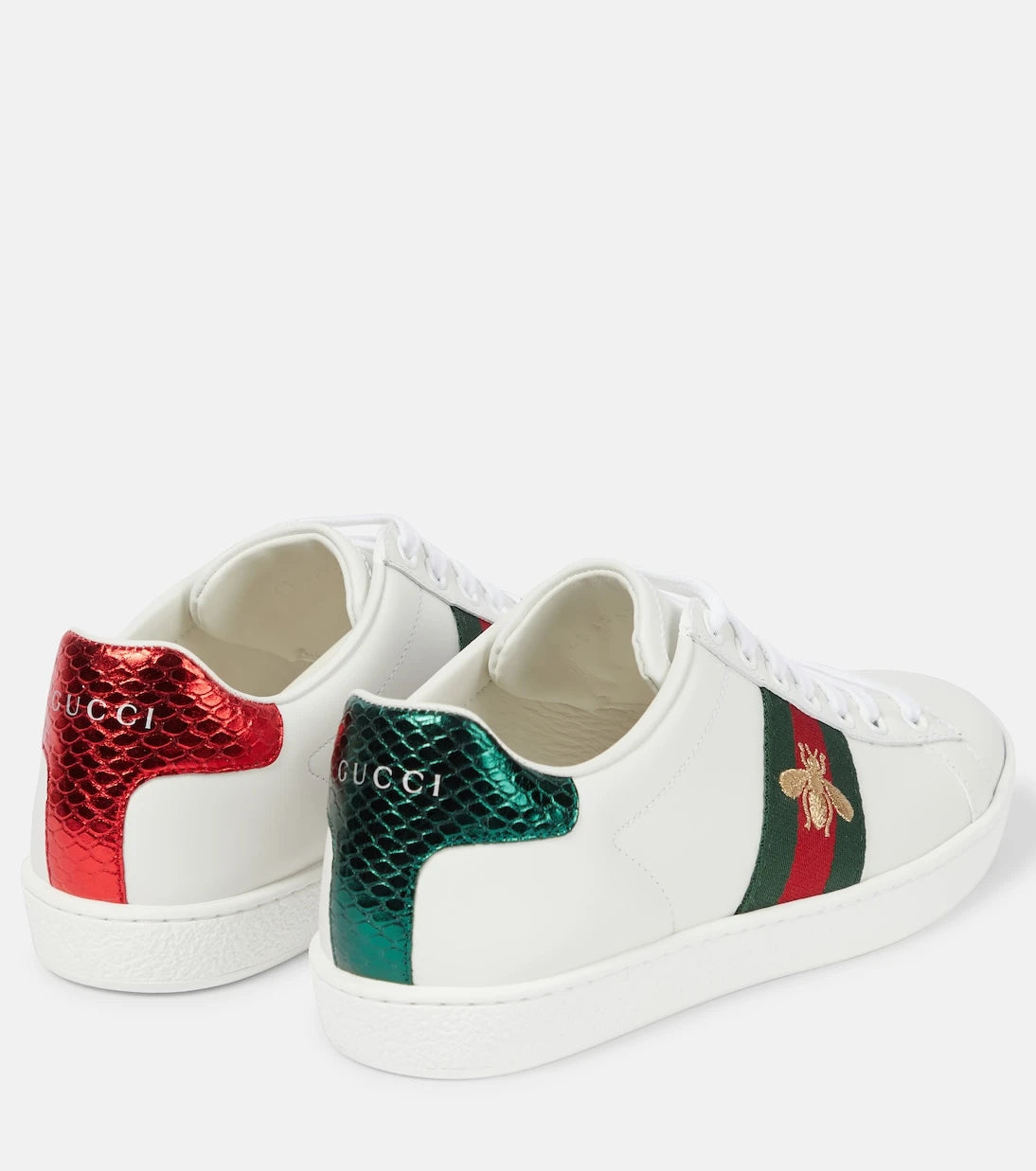 Gucci - Ace leather sneakers
