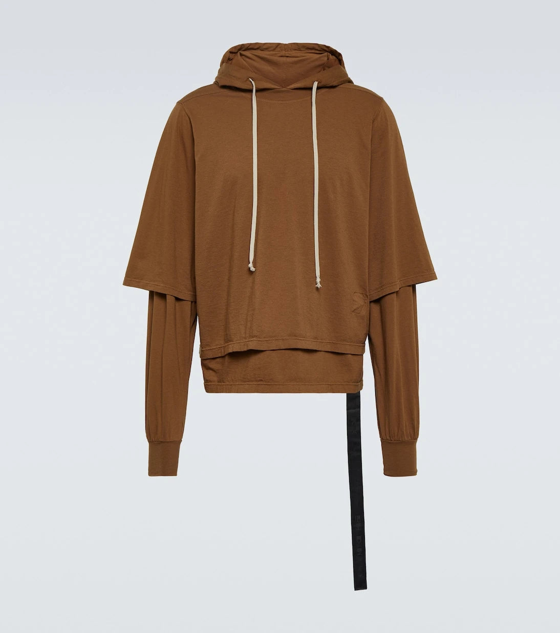 Rick Owens - Cotton jersey hoodie