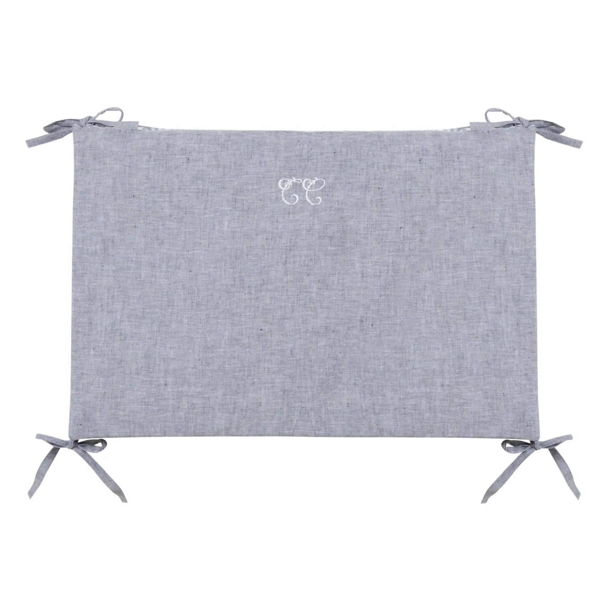 Tartine et Chocolat - Foliage Bed Bumper | Grey