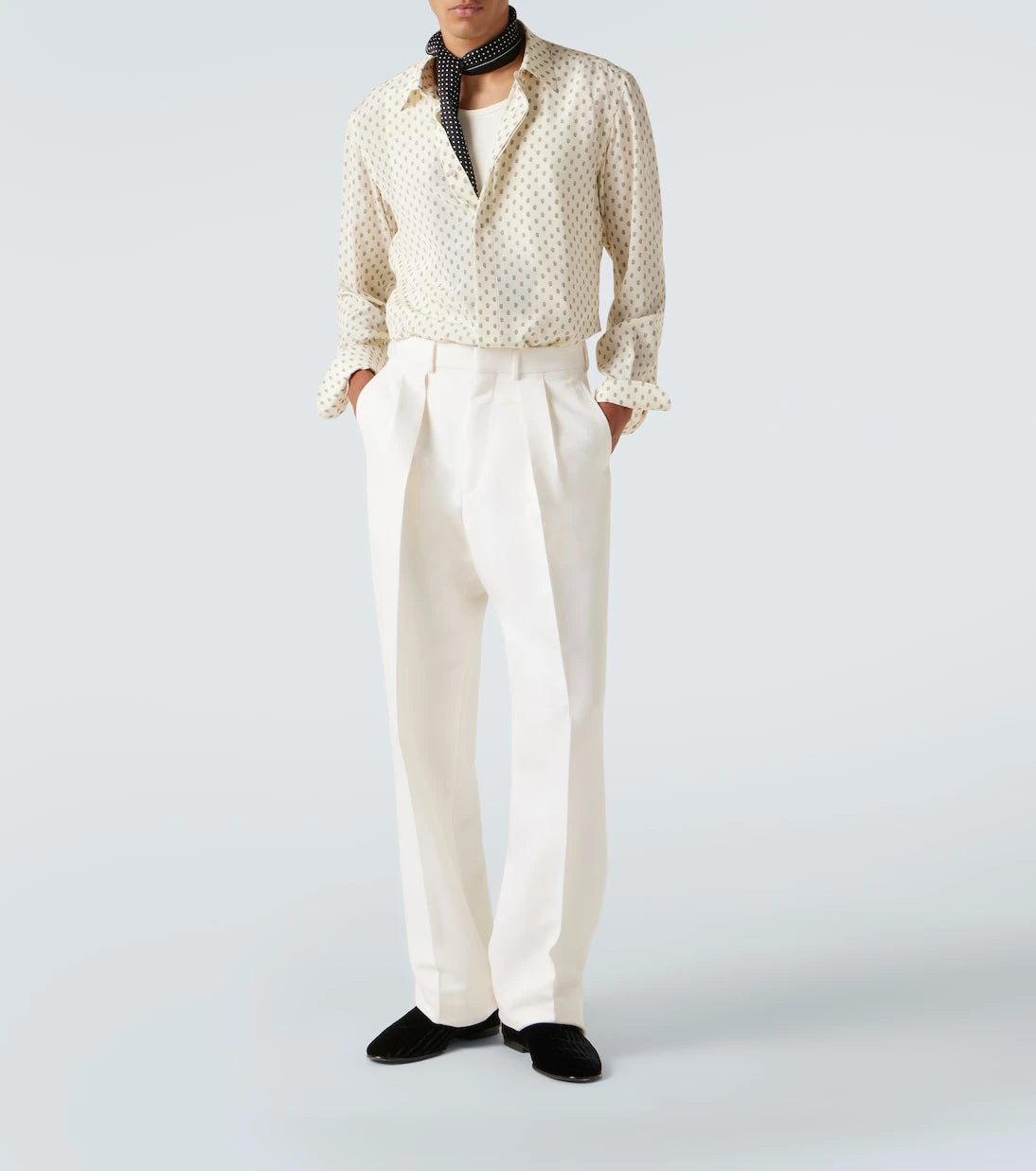 Tom Ford - Paisley silk crêpe de chine shirt