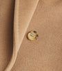 Max Mara Beige Wool-Cashmere Rebus Coat