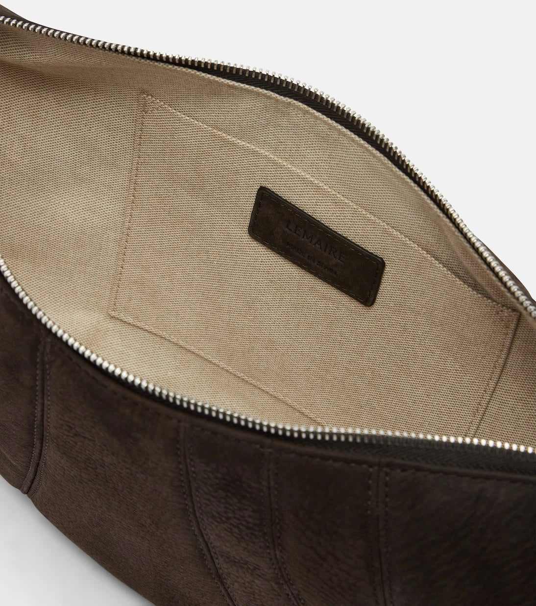 Lemaire - Croissant Medium leather shoulder bag