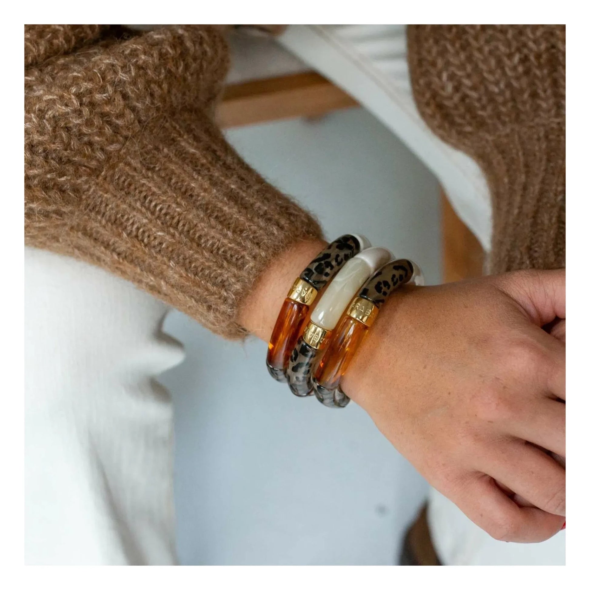 Parabaya - Feli 1 bracelet | Cream