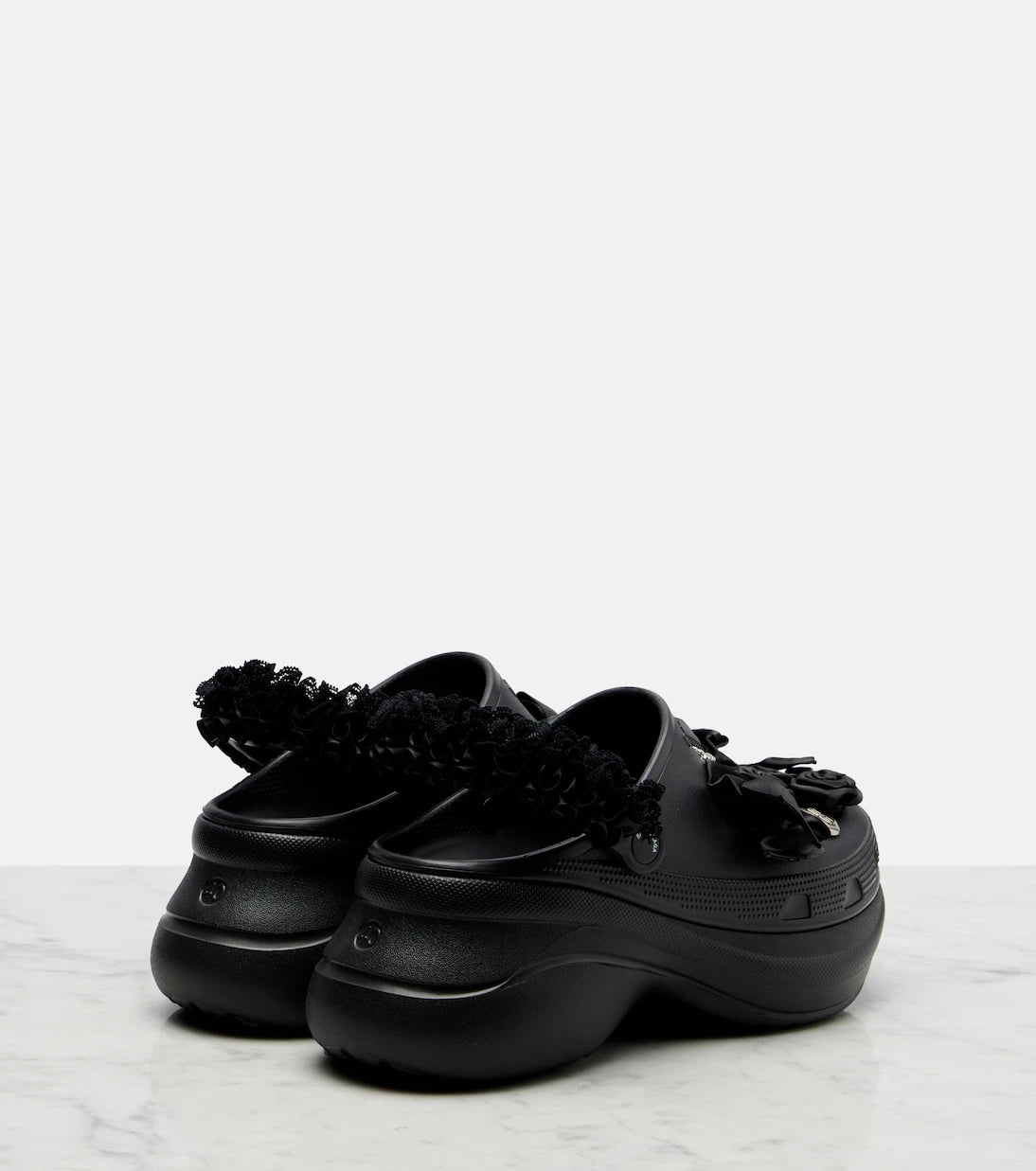 Balenciaga - x Crocs Jibbitz platform mules