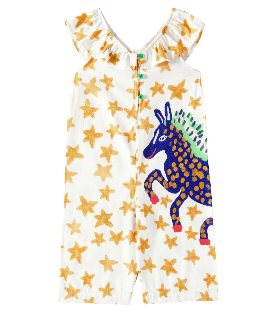 Fábula - Printed ruffled jumpsuit
