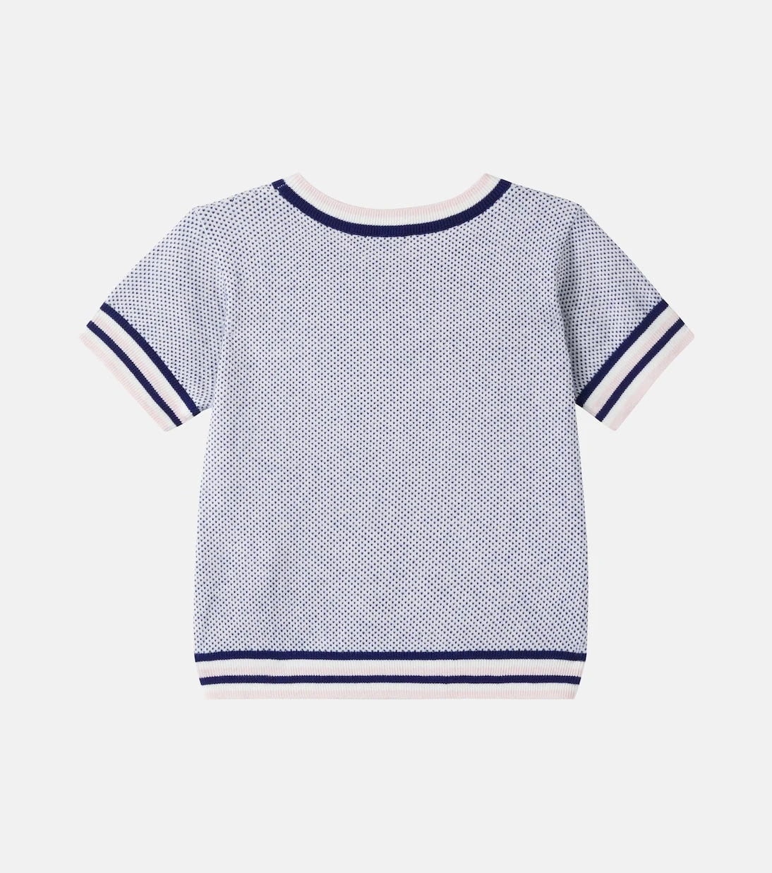 Bonpoint - Limette cotton and cashmere sweater