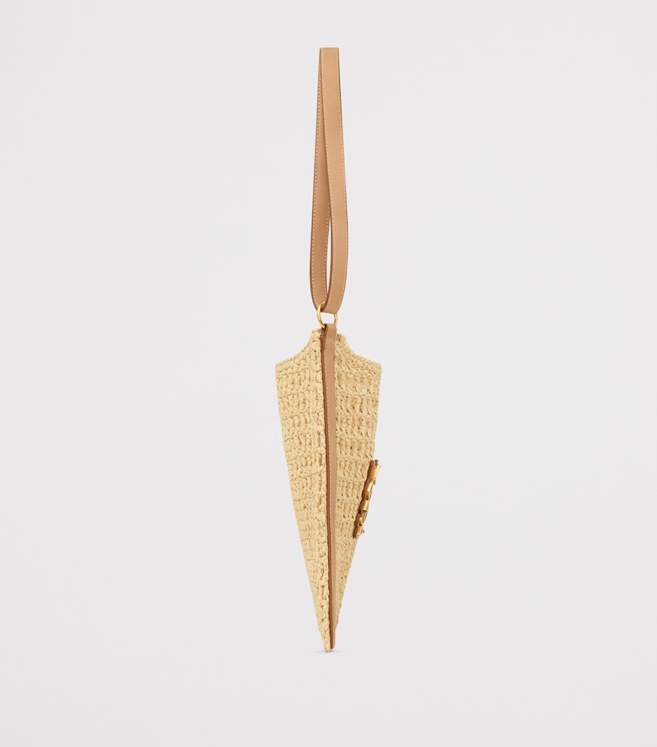 Mini Raffia Oxalis Shoulder Bag 9822