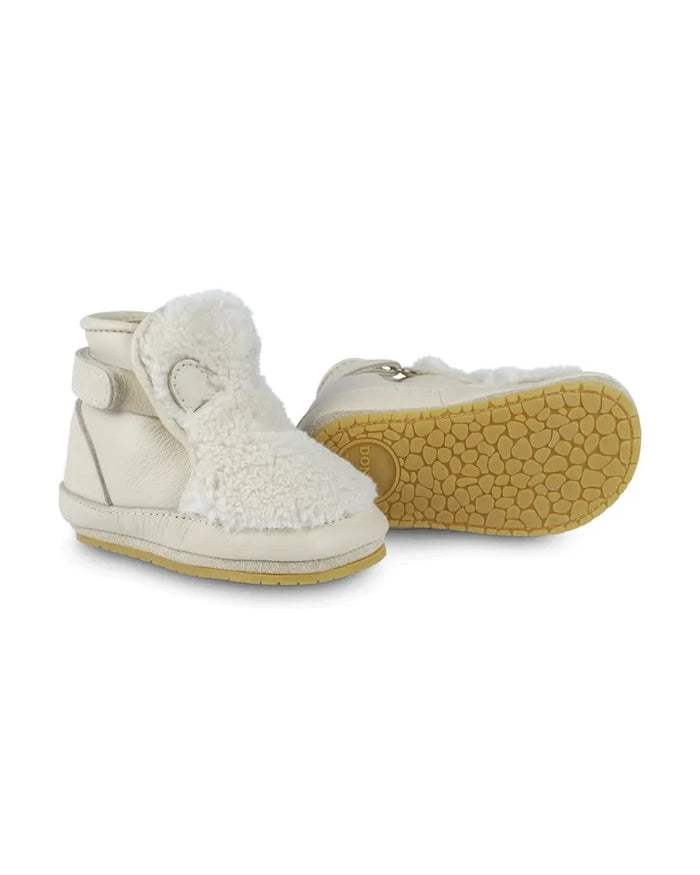 Donsje Richy Booties Polar Bear Bebek Deri Ayakkabı