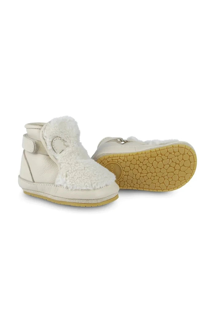 Бебешки кожени обувки Donsje Richy Booties Polar Bear