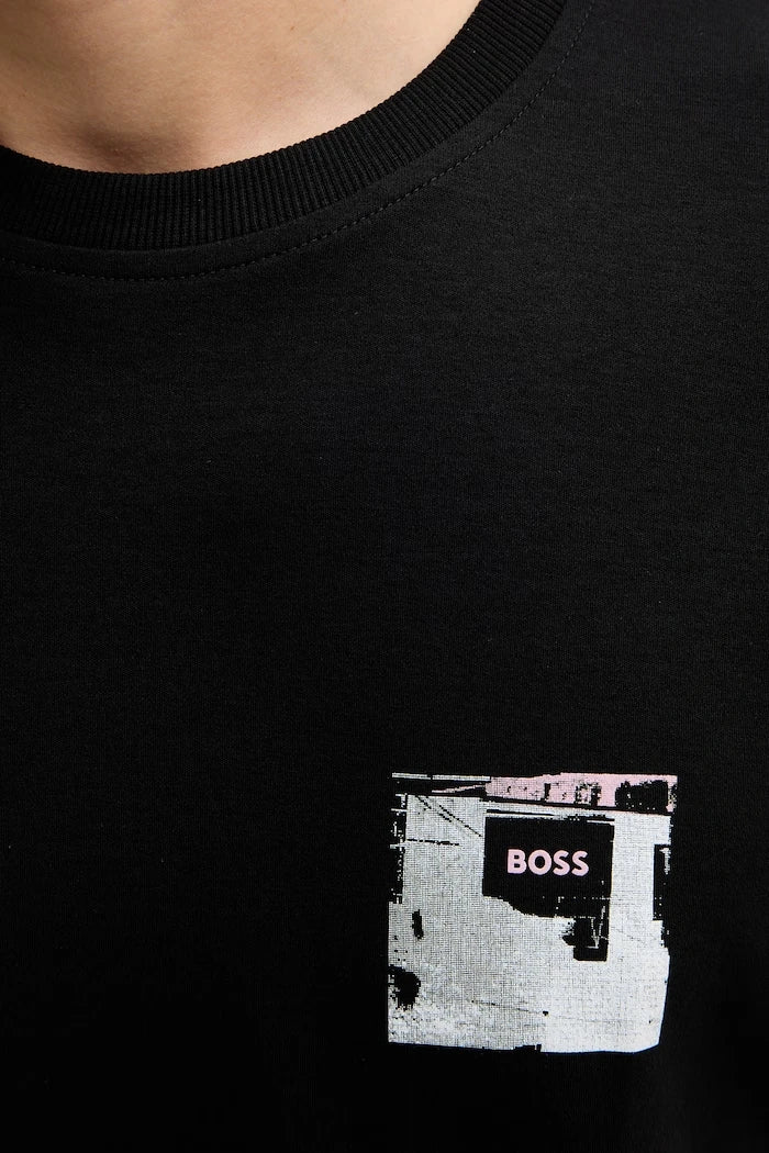 BOSS Orange Te_Citylights Pamuklu Tişört