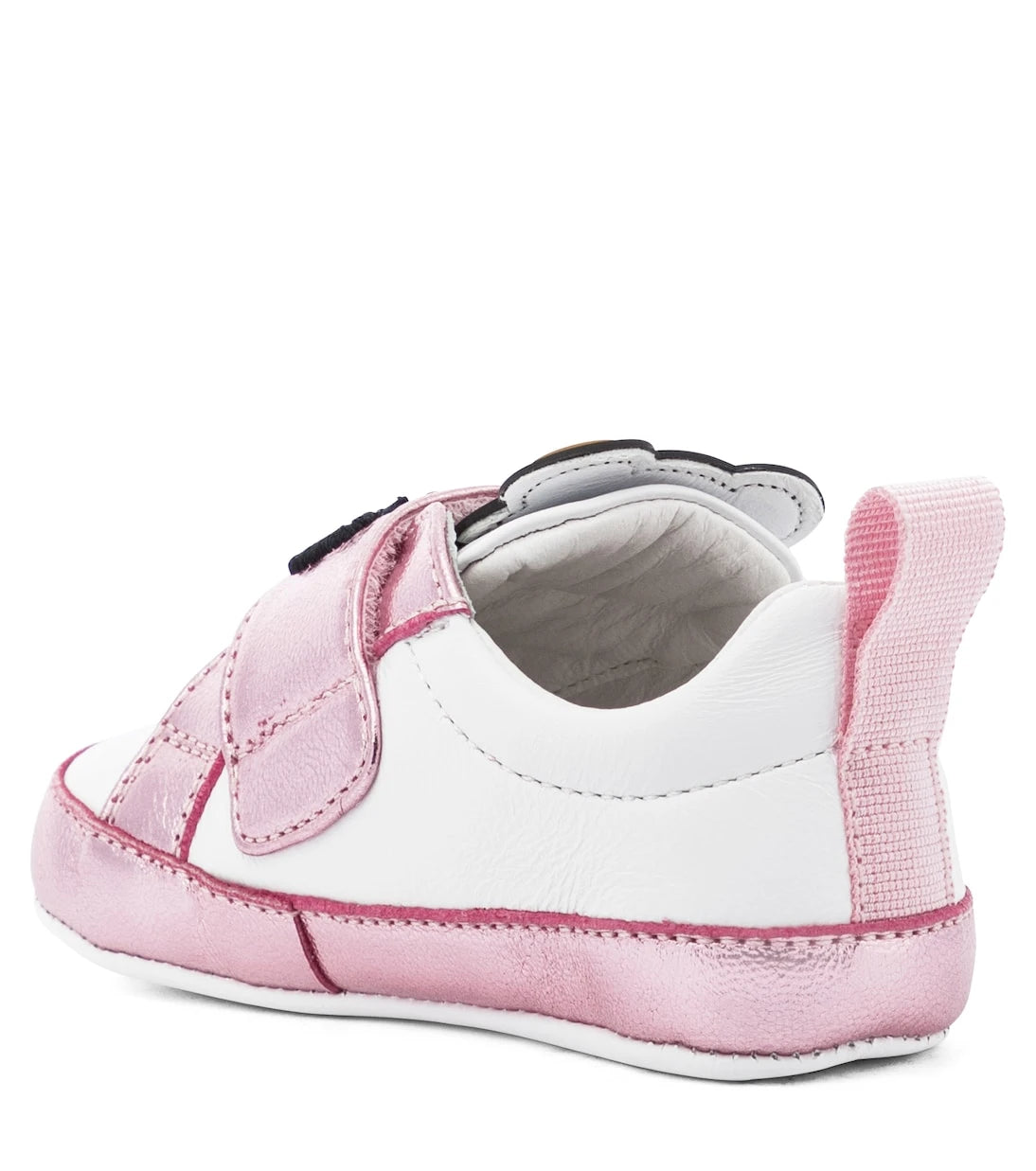 Moschino Kids - Baby leather sneakers