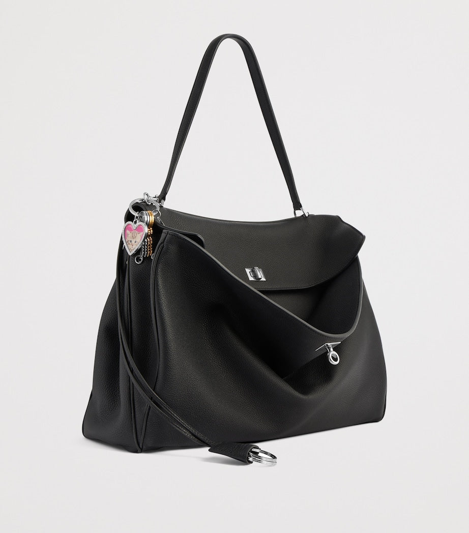 Balenciaga Multi Kitten Heart Keyring