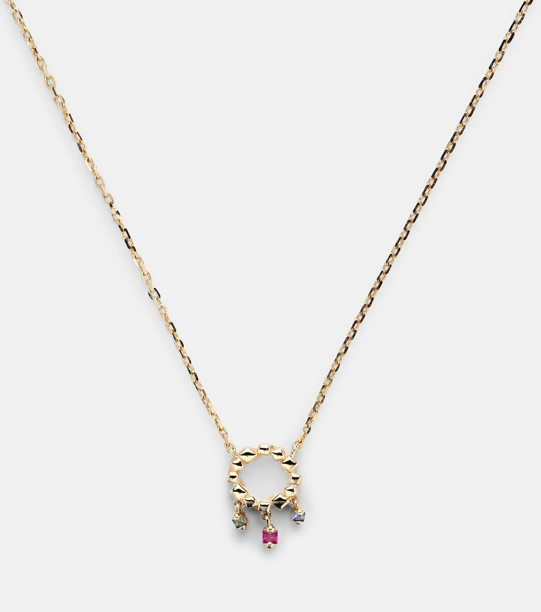Suzanne Kalan - 18kt gold necklace with sapphires