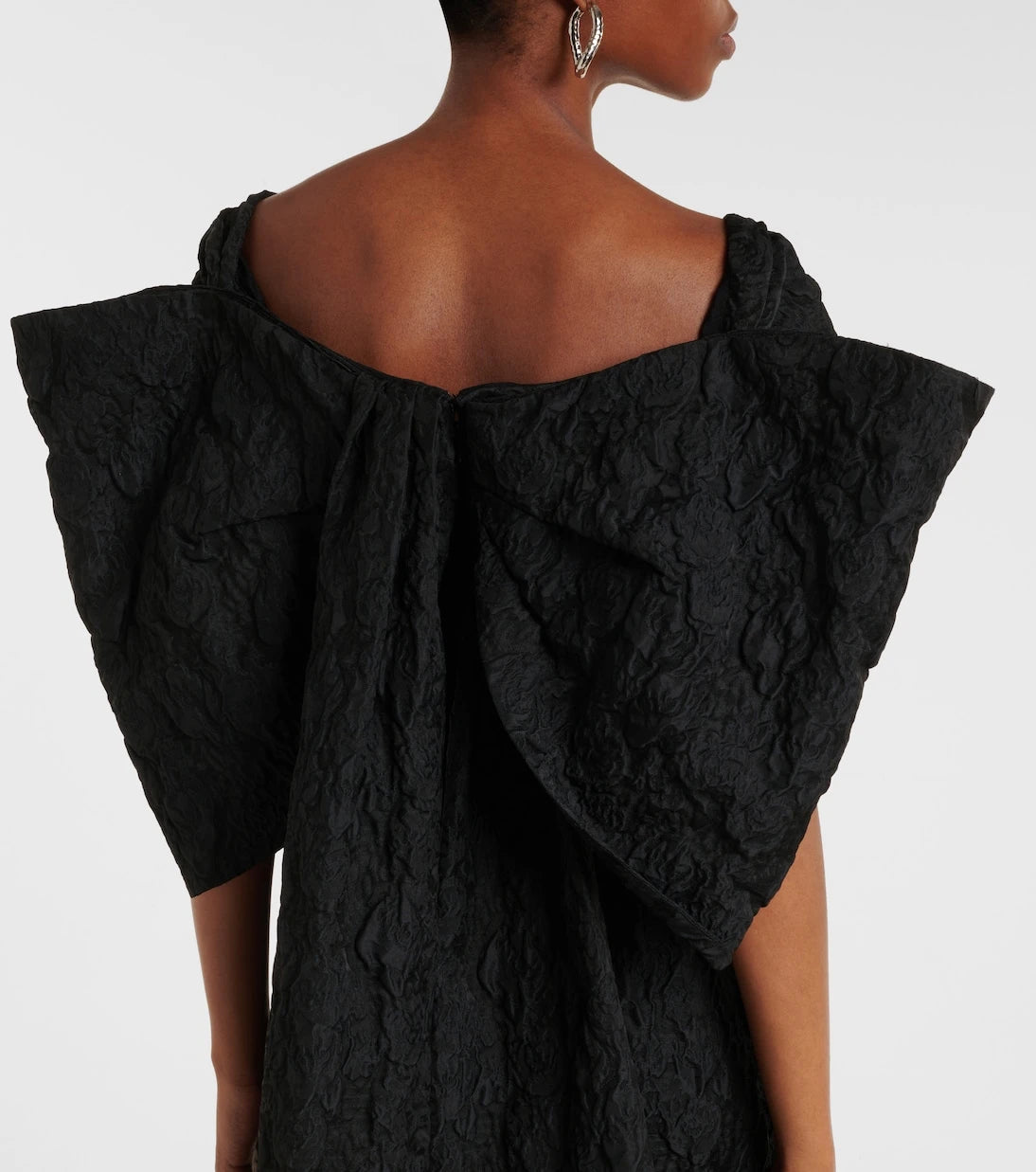 Erdem - Embroidered cloque jacquard gown