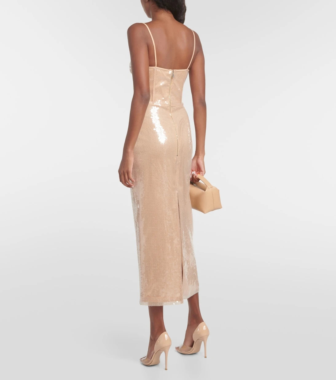 David Koma - Sequined midi dress