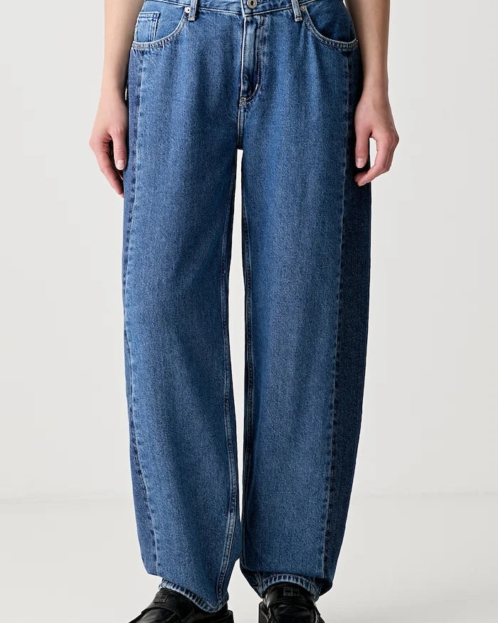 Karl Lagerfeld Jeans barrel kesim kadın jean pantolon