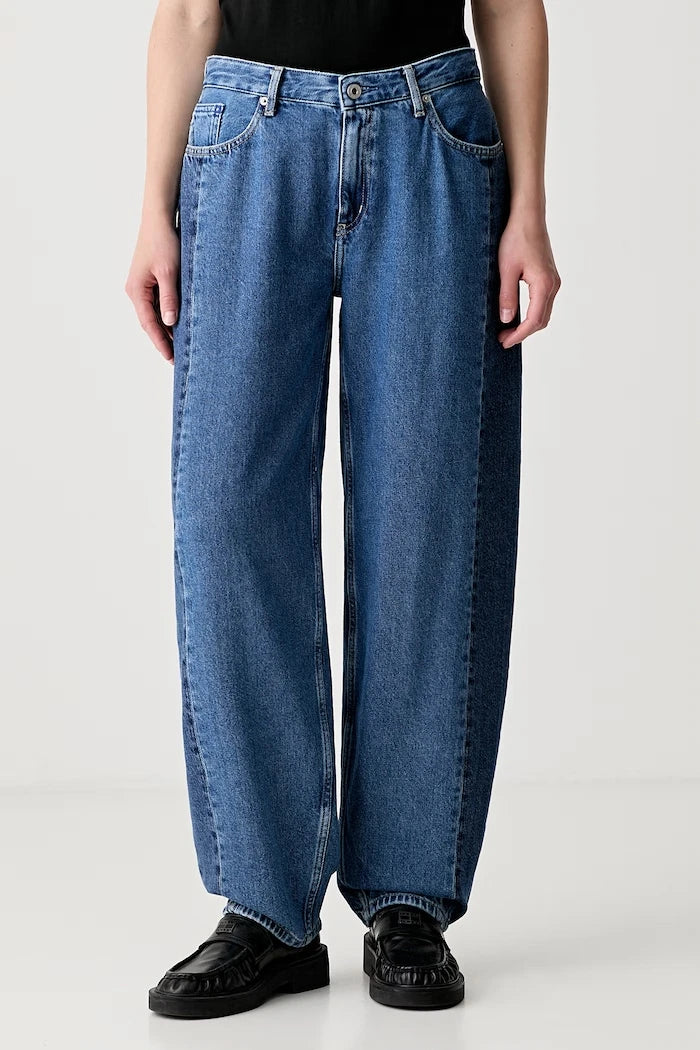 Karl Lagerfeld Jeans дънки barrel дамски