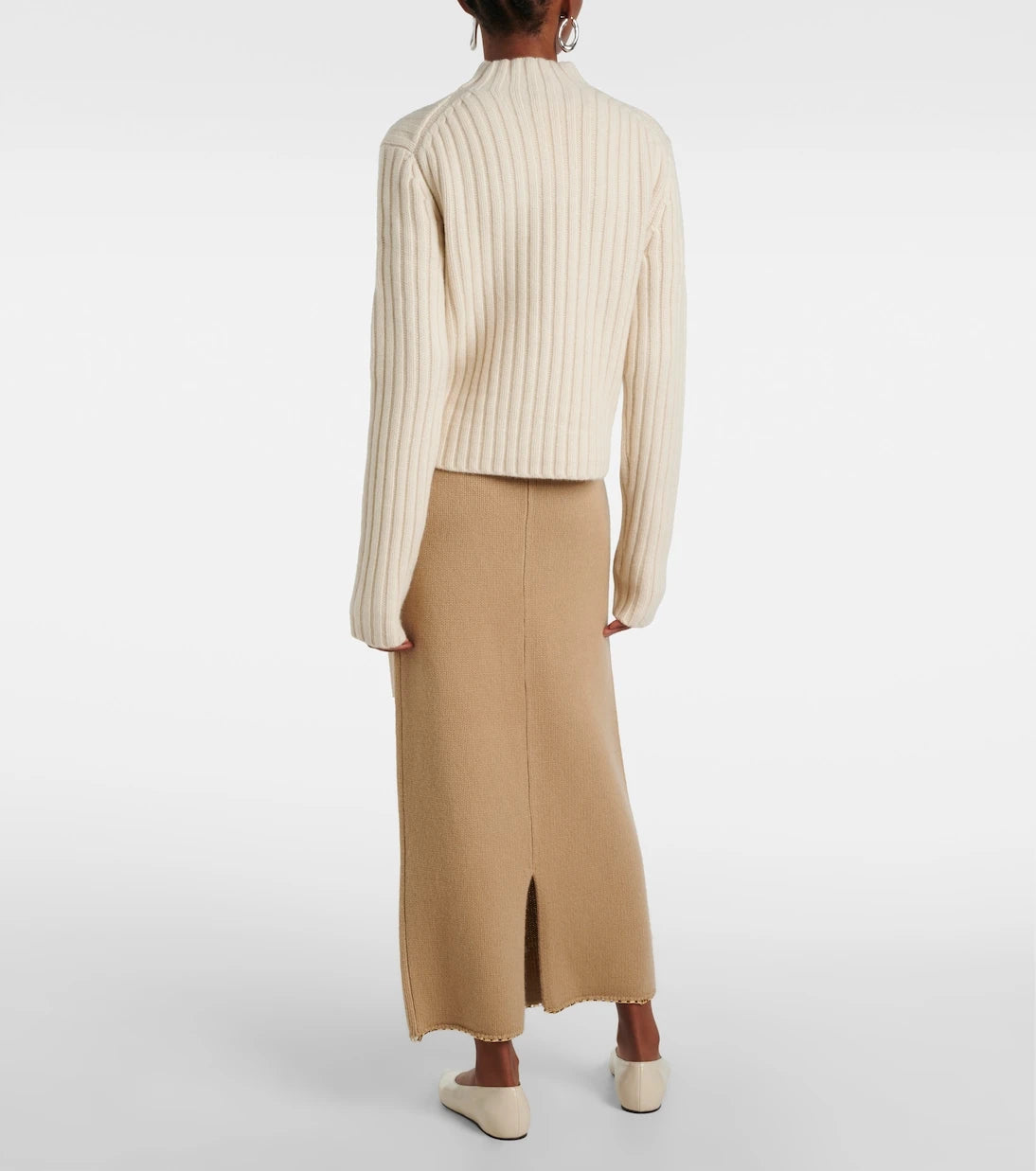 Toteme - Petite Chunky wool and cashmere sweater