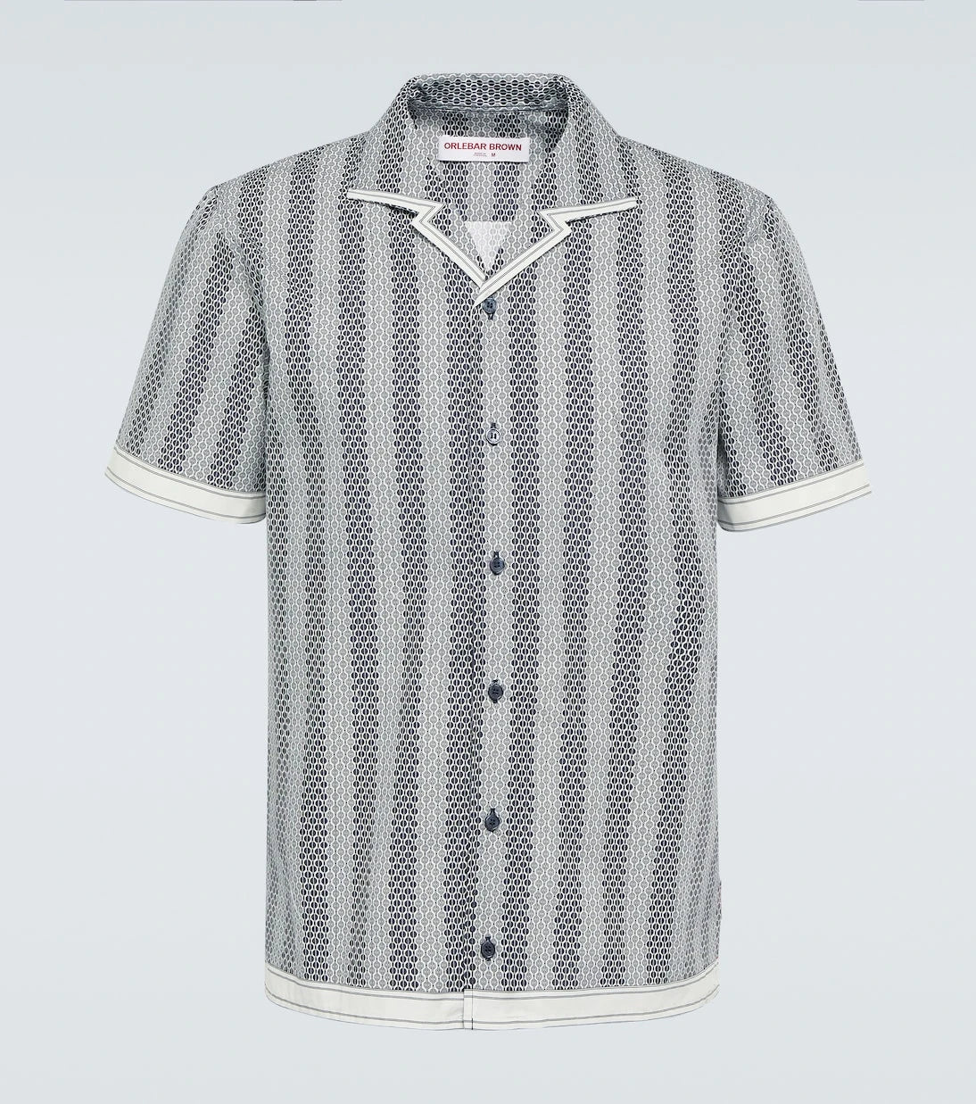 Orlebar Brown - Hibbert floral cotton bowling shirt