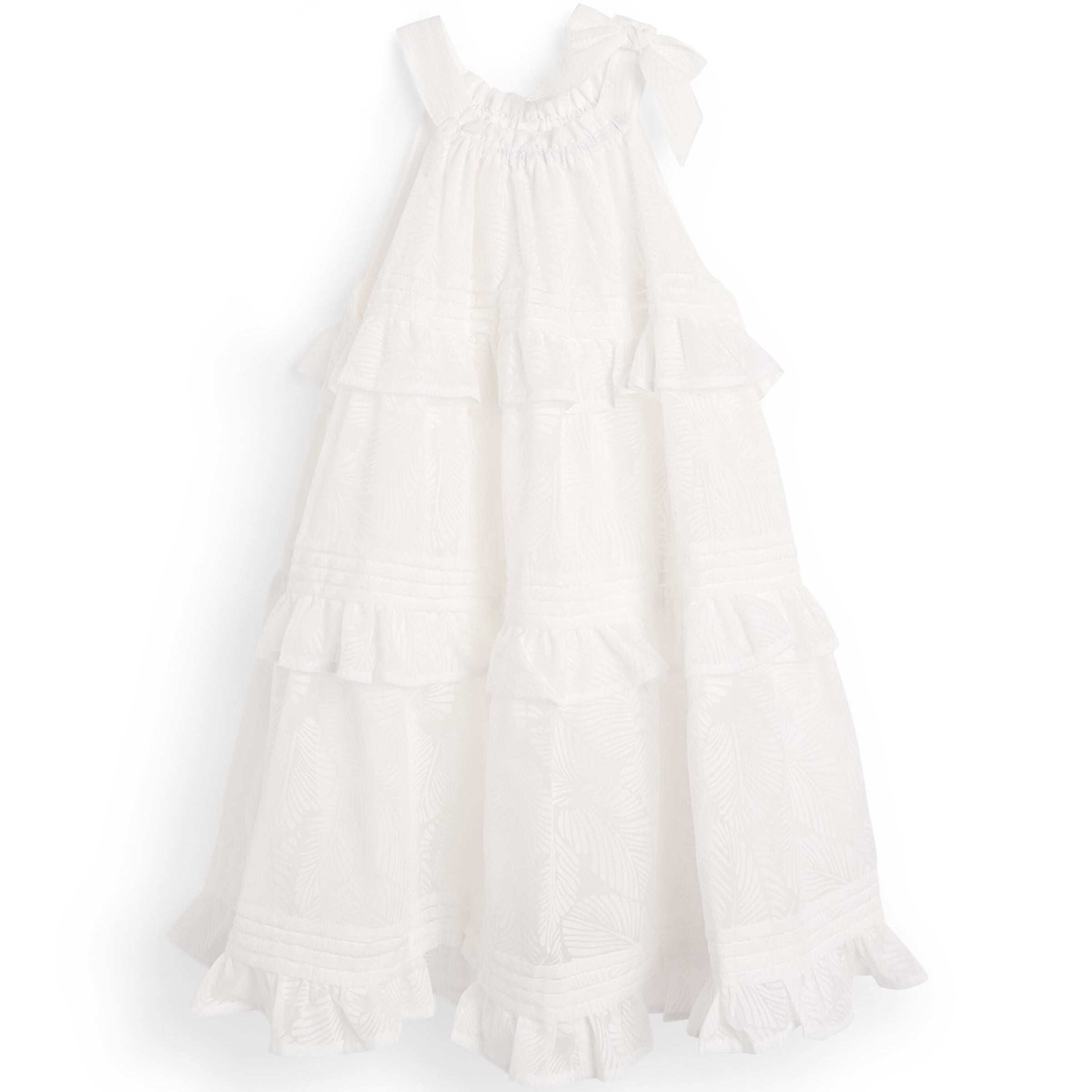 Zimmermann Kids Cotton Patience Tiered Dress (1-12 Years)