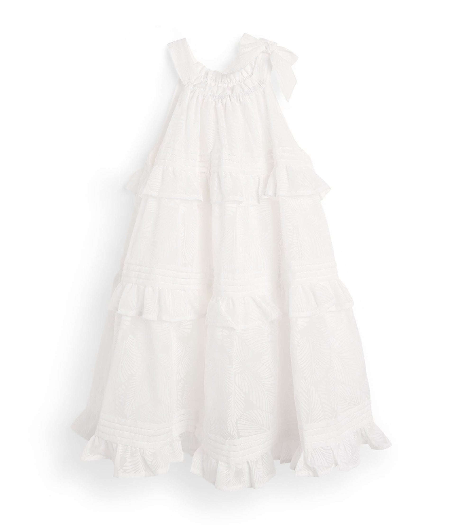 Zimmermann Kids Cotton Patience Tiered Dress (1-12 Years)