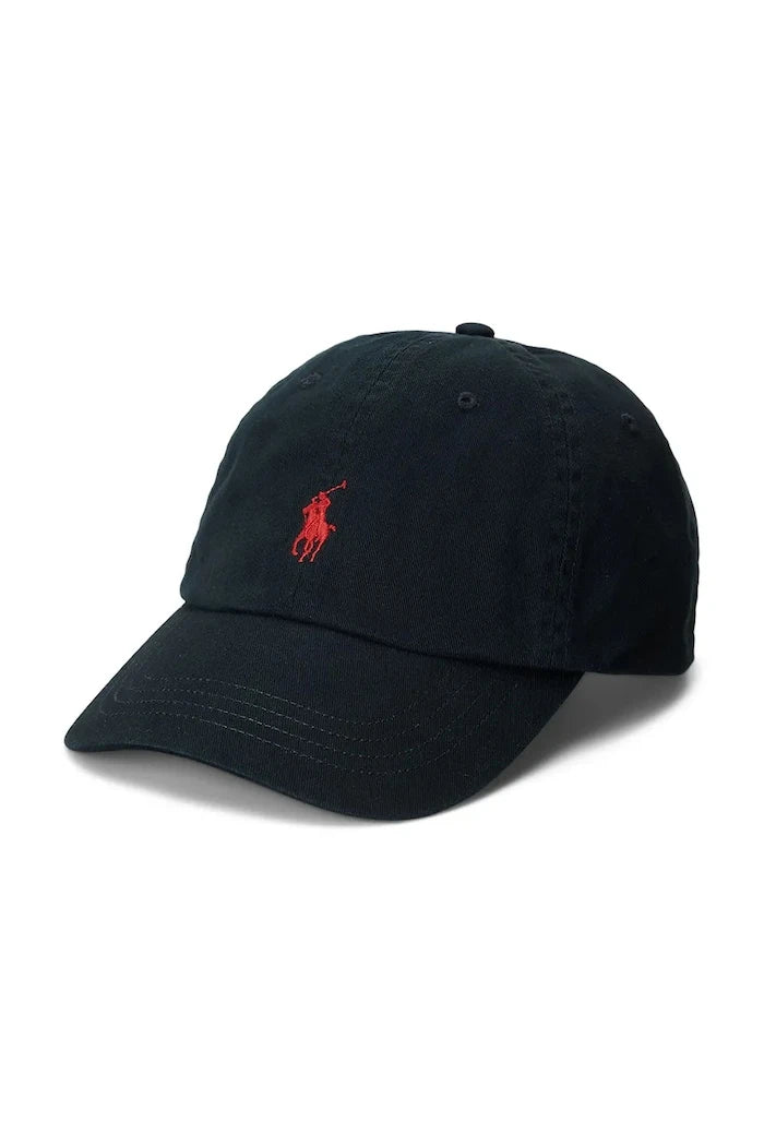 Памучна шапка с козирка Polo Ralph Lauren