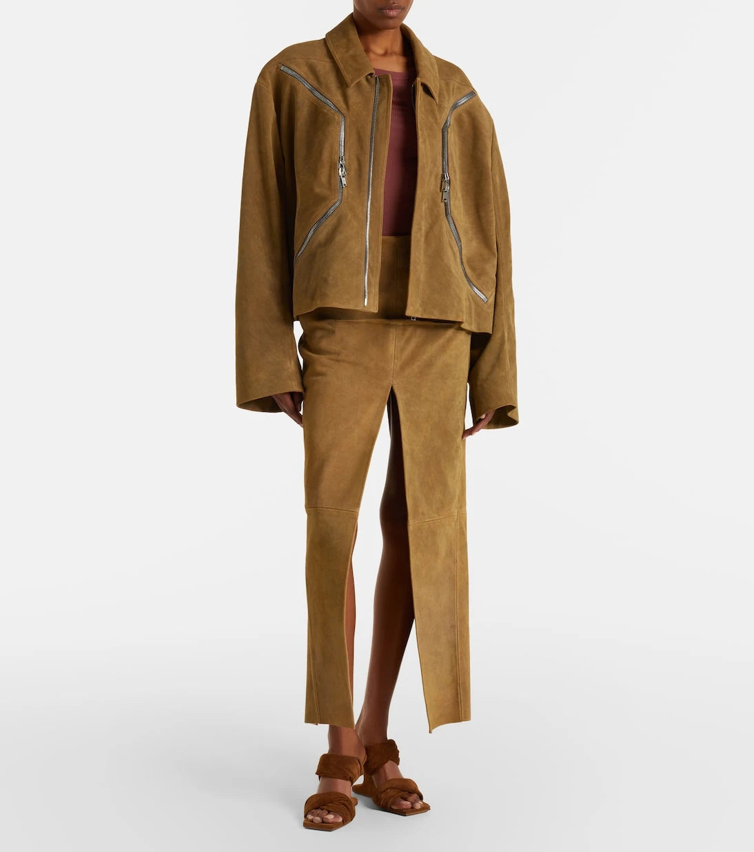 Rick Owens - Blixa süet ceket