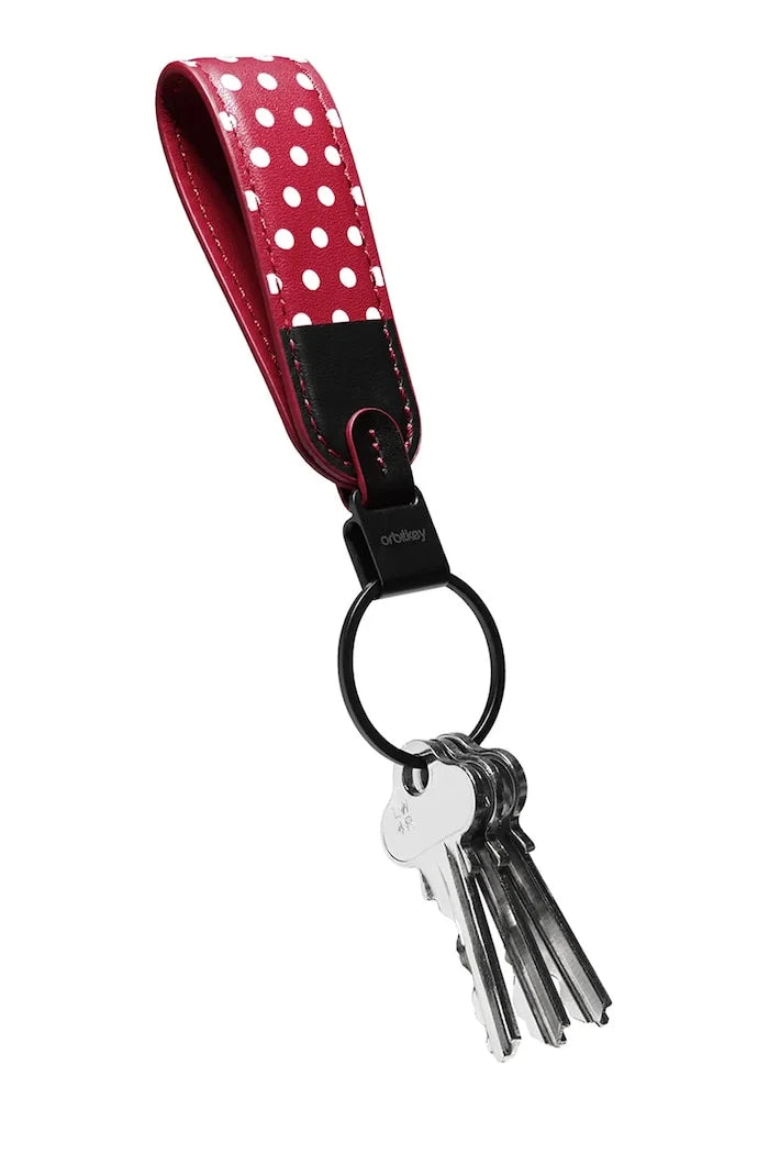 Orbitkey Doğal Deri Anahtarlık Minnie Mouse