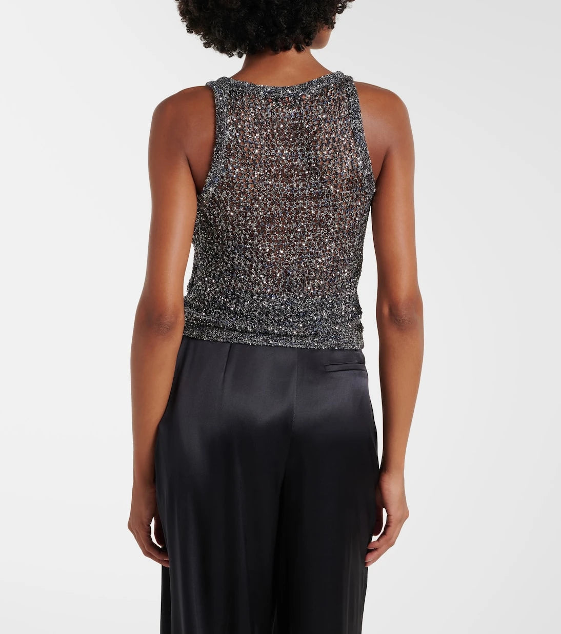 Missoni - توب محبوك مزين بالترتر