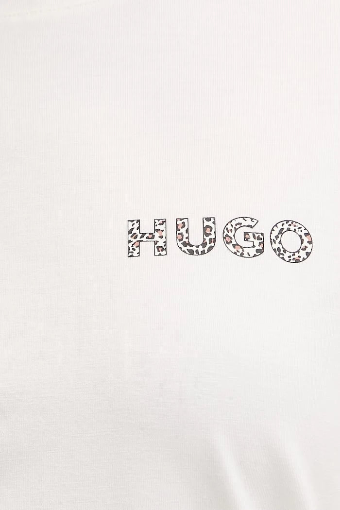 HUGO kadın modal tişört CASUAL T-SHIRT