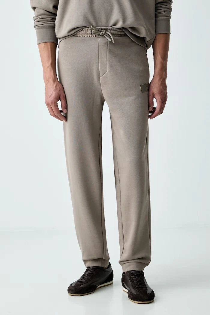 BOSS Green erkek pamuklu spor pantolon JT_Long Pants