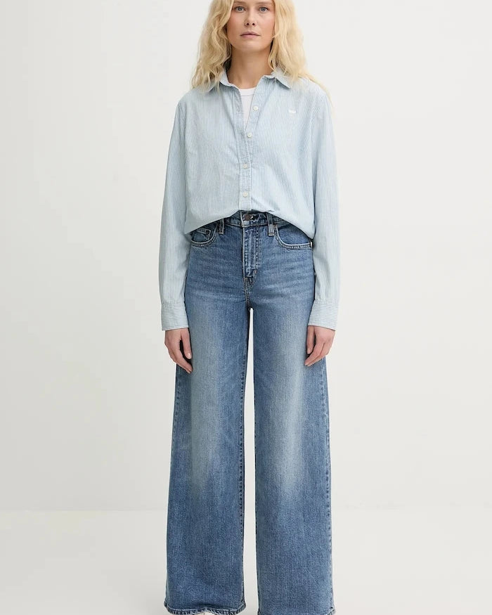 Levi's 728 HR Wide Leg Kot Pantolon
