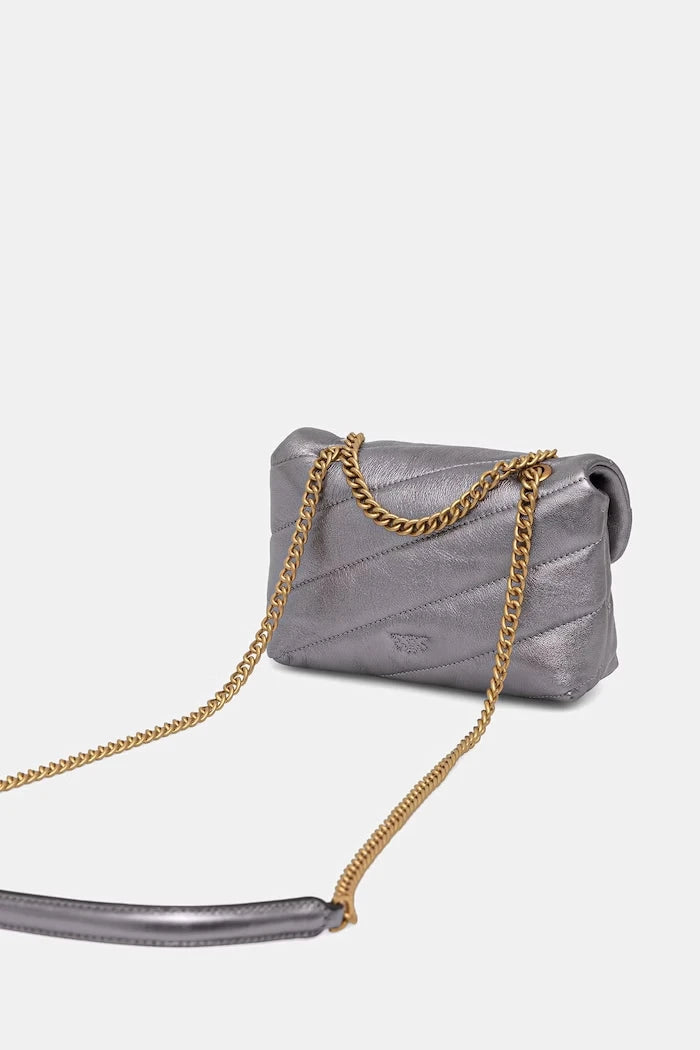 Pinko Чанта crossbody дамска от кожа